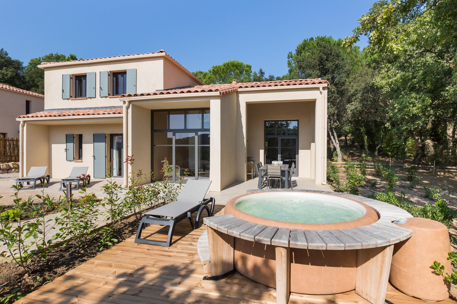 Maison sur le domaine